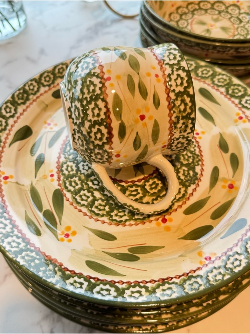 Temp -tations Old World Green 23 Piece set